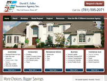 Tablet Screenshot of davidzeller.com